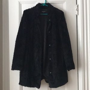 Black Fuzzy Jacket